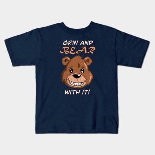 Grin and BEAR it Kids T-Shirt